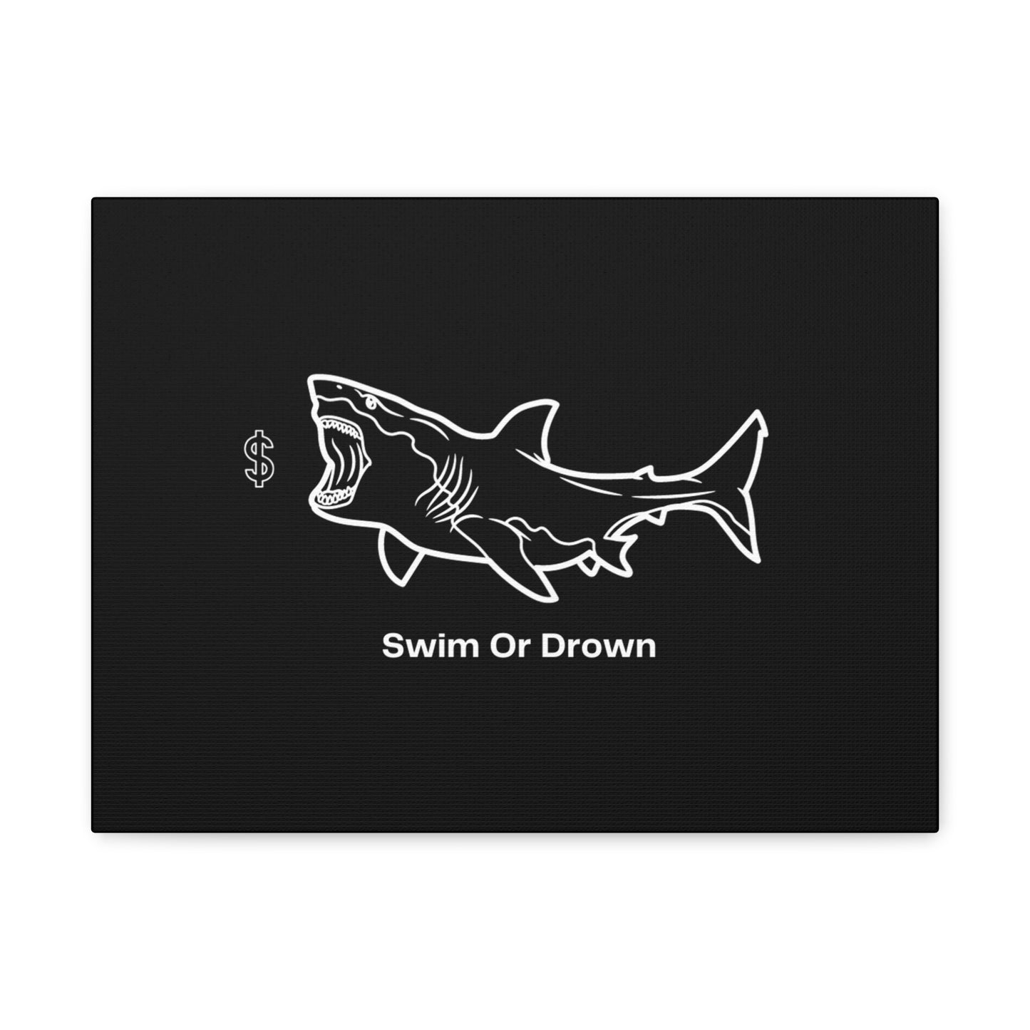 SwimOrDrown - By SwimOrDrownUk - Satin Canvas