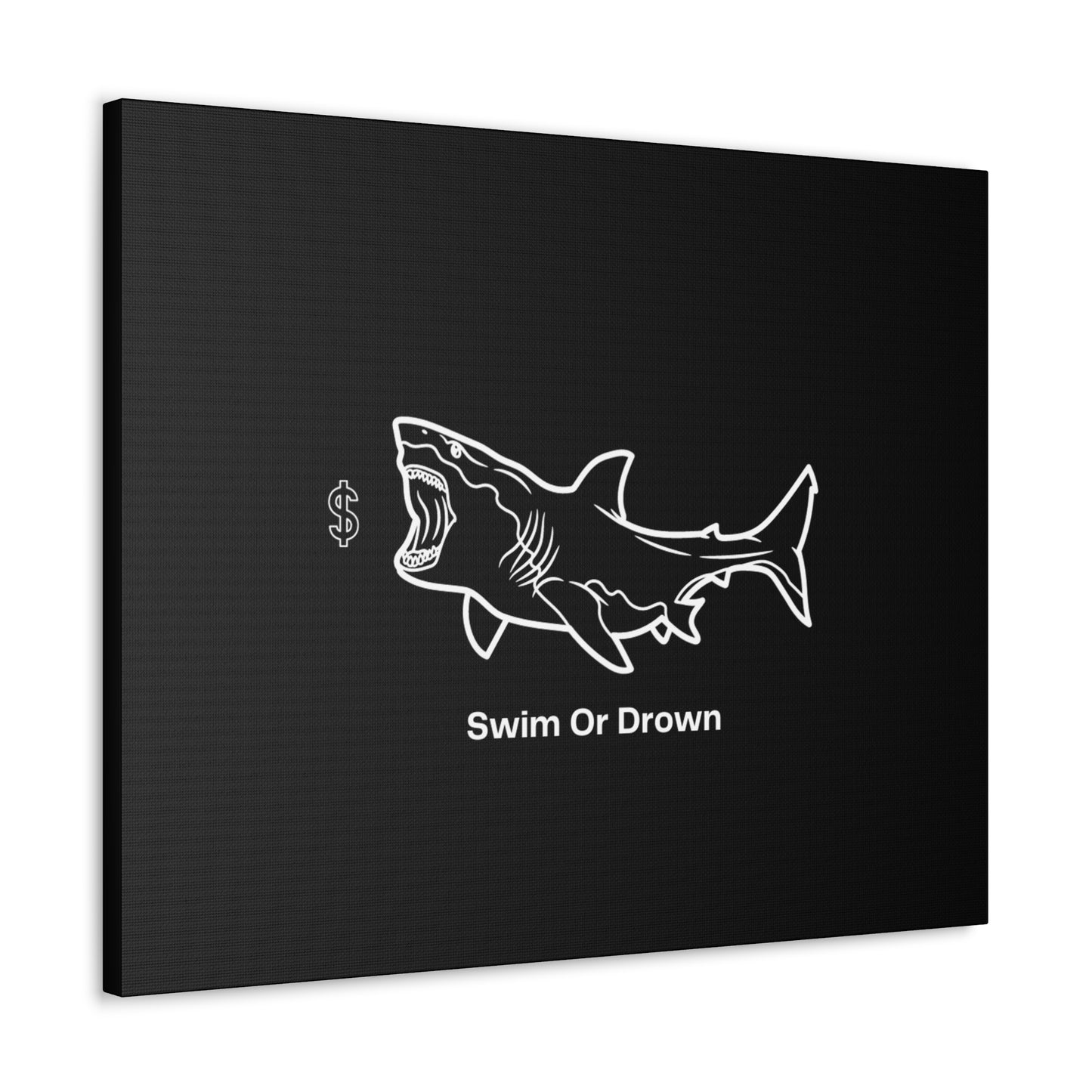 SwimOrDrown - By SwimOrDrownUk - Satin Canvas